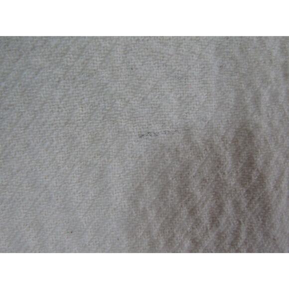 Zara Woman Cream Textured Longline Coat Medium Minimalist Lined Overcoat Jacket - Picture 6 of 15